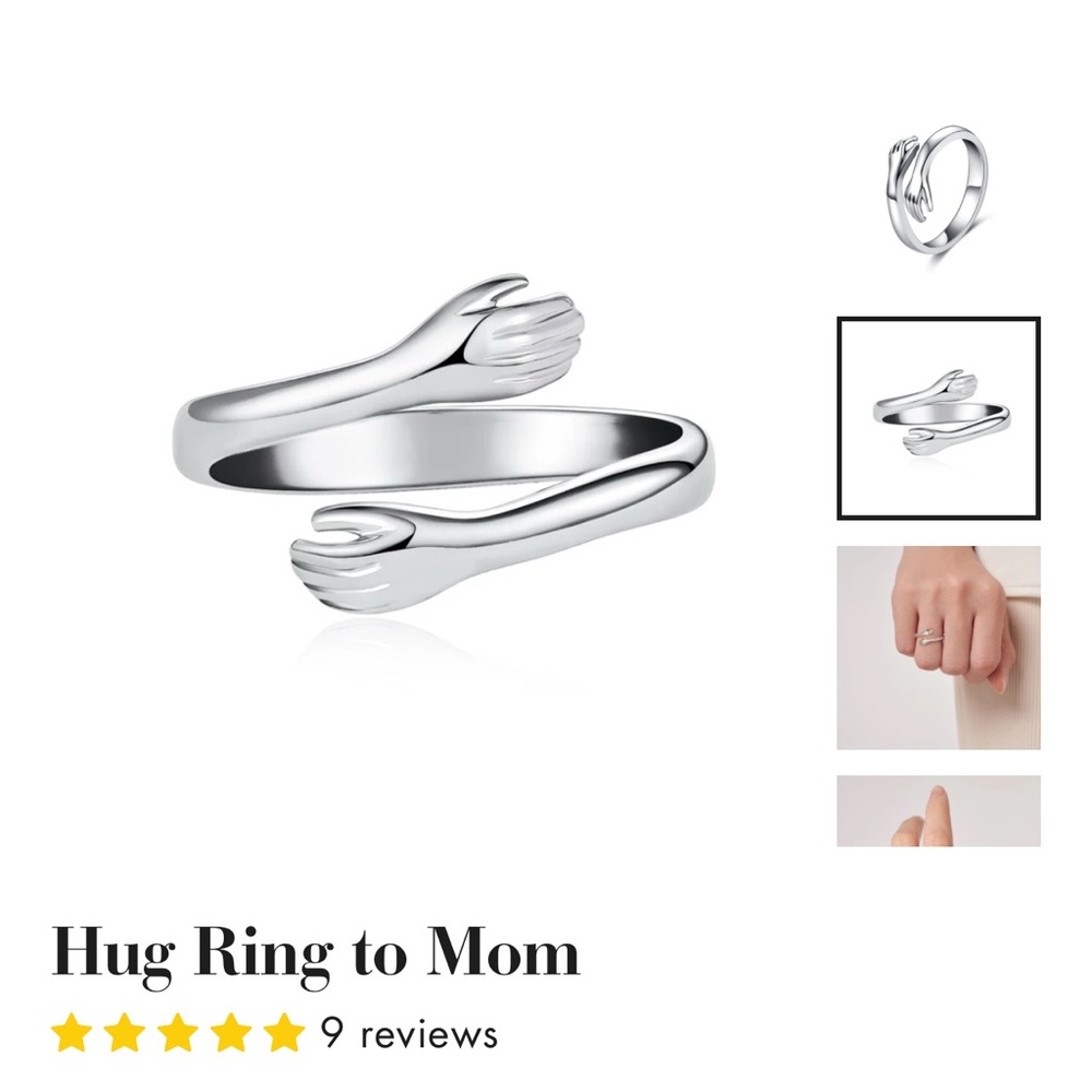 Silver Wrap-Around Minimalist Ring